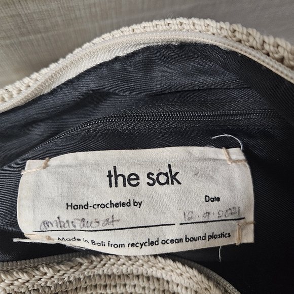 The Sak Large Knit Crochet Tote Bag - Picture 5 of 9